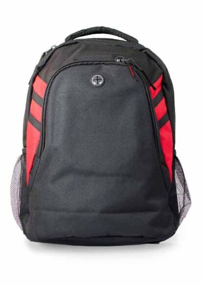 Tasman Backpack - Black/Red