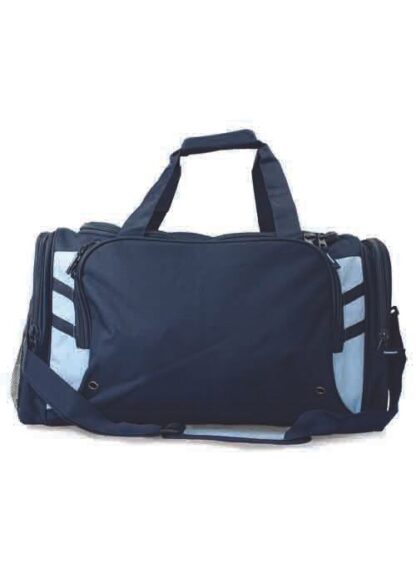 Tasman Sports Bag - Navy Blue/Sky Blue