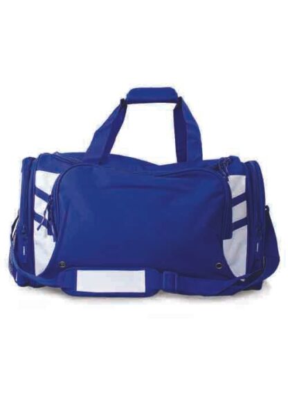 Tasman Sports Bag - Royal Blue/White