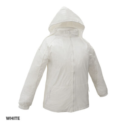 White Jacket with Mesh Lining