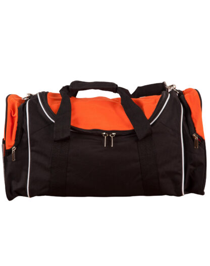 Winner Sports Bag – Black/White/Orange