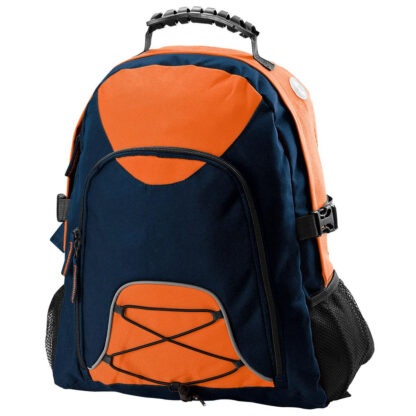 Climber Backpack - Navy Blue/Orange