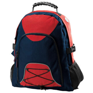 Climber Backpack - Navy Blue/Red
