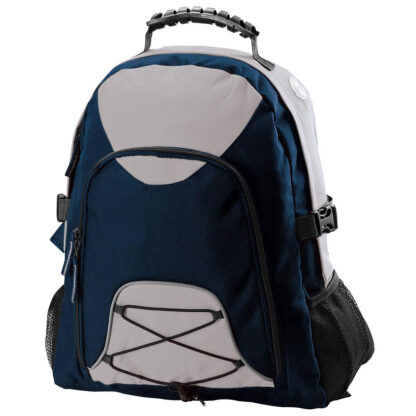 Climber Backpack - Navy Blue/Silver