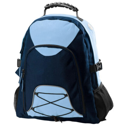 Climber Backpack - Navy Blue/Sky Blue