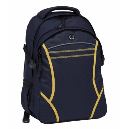 Reflex Backpack – Navy Blue/Gold