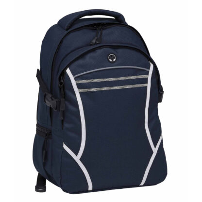 Reflex Backpack – Navy Blue/White
