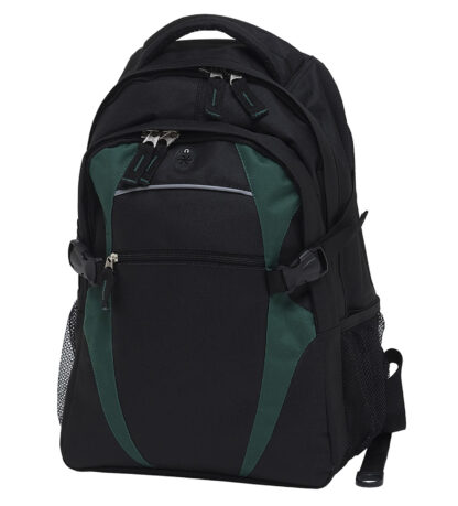 Zenith Backpack – Black/Green