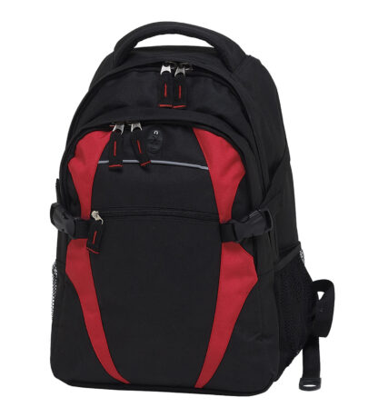 Zenith Backpack – Black/Red