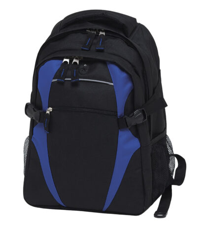 Zenith Backpack – Black/Royal Blue