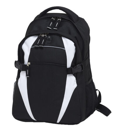 Zenith Backpack – Black/White