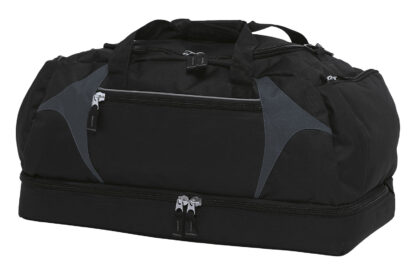 Zenith Sports Bag – Black/Charcoal