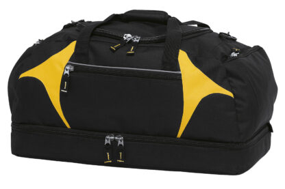 Zenith Sports Bag – Black/Gold