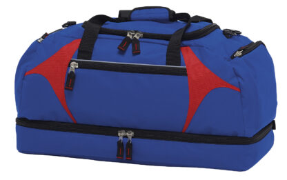 Zenith Sports Bag – Royal Blue/Red