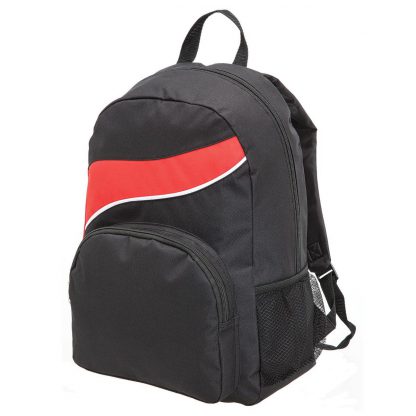 Twist Backpack - Black/Red