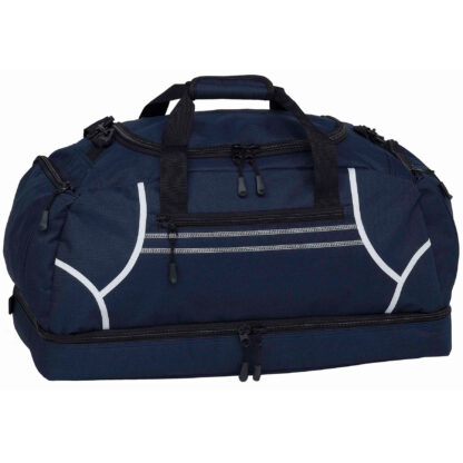 Reflex Sports Bag – Navy Blue/White