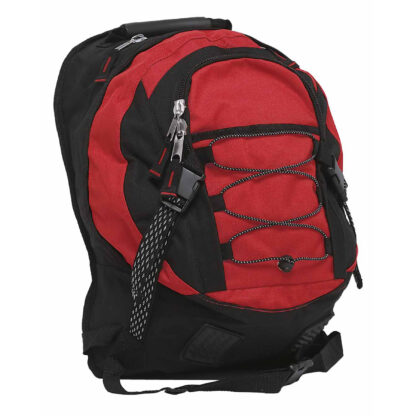 Stealth Backpack – Black/Red