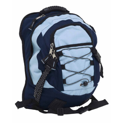 Stealth Backpack – Navy Blue/Sky Blue