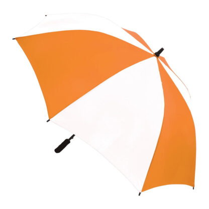 2100 Umbrellas - Orange/White