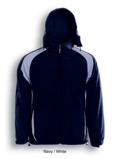 Reversible Sports Jacket - Navy Blue/White