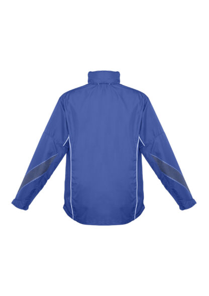 Training Track Jacket (back) - Royal Blue/White