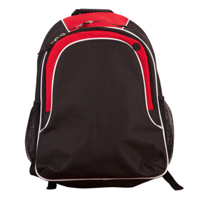 Winner Backpack - Black/White/Red