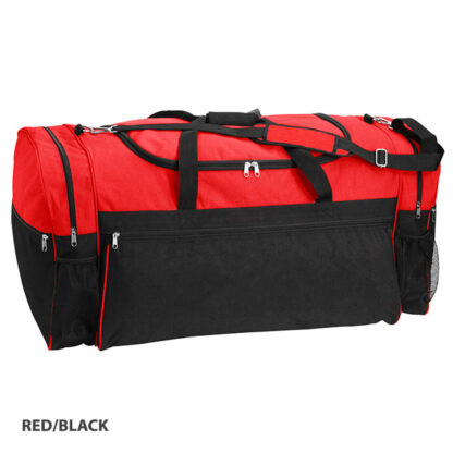 Large Sports Bag - Red/Black
