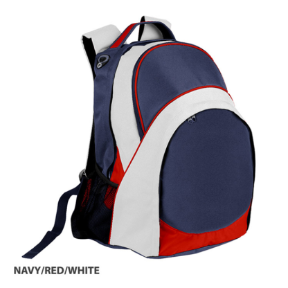 Harvey Backpack - Navy/Red/White