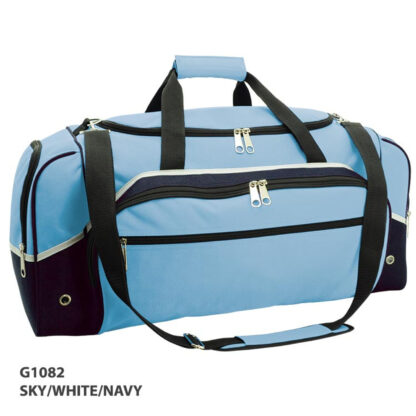 Advent Sportsbag - Sky/White/Navy