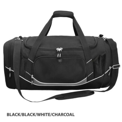 Atlantis Sportsbag - Black/Black/White/Charcoal