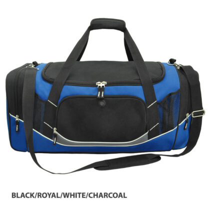 Atlantis Sportsbag - Black/Royal/White/Charcoal
