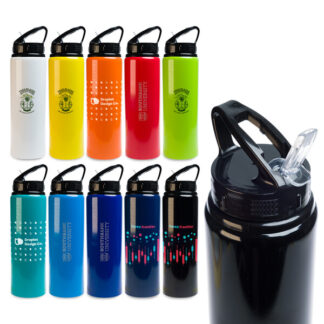 Amore 750ml Bottles - Flip Straw Lid
