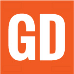 Netball Warehouse Patches - Orange/White
